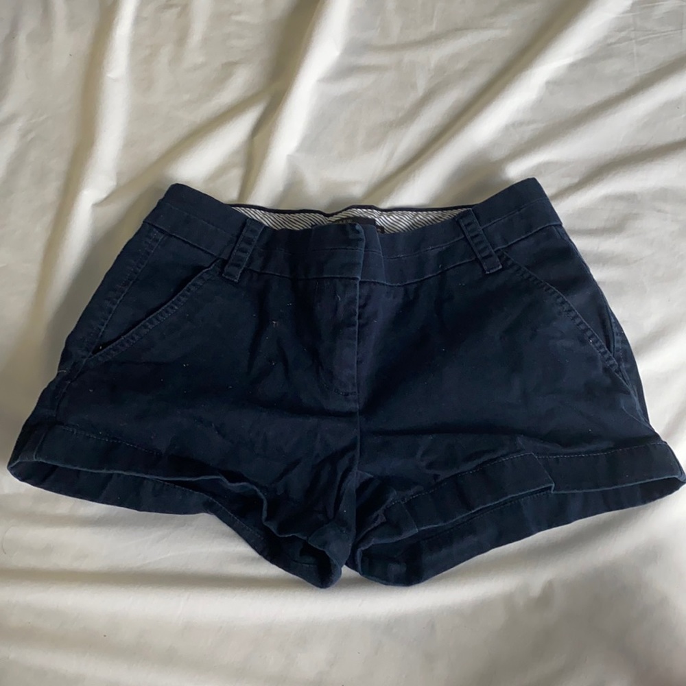 Navy Chino Shorts
